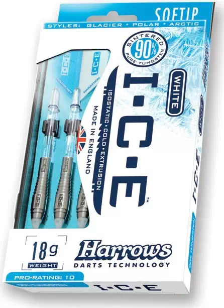 Harrows White I.C.E. Arctic 90% Tungsten 18 grams